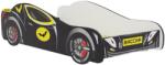 Kobi Batcar ágy 160x80 - matraccal (BATCAR/BLACK 160x80)