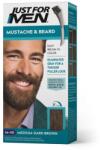 Just for Men szakáll és bajusz színező, közép-sötétbarna M-40 - hajvarazs