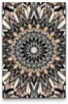  Gyémántszemes kirakó - Tükör mandala Méret: 20x30cm, Keretezés: Műanyagtáblával, Gyémántok: Négyzet alakú