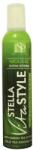 Stella VitaStyle extra erős hajformázó hajhab zöld tea kivonattal, 300 ml