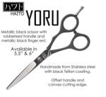 Haito Yoru balkezes fodrász olló, 6' + tok