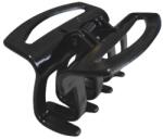 Hair Power fekete hajcsipesz HP203, 6 cm