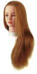 Sinelco Julie gyakorló babafej humán hajjal, 60 cm - hajvarazs