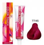 Wella Color Touch Vibrant Red intenzív vörös hajszínező 77/45 - hajvarazs