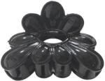 Hair Power fekete hajcsipesz HP756, 6 cm