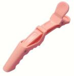 Hair Power krokodil csipesz, pasztel rózsaszín, 1 db - hajvarazs