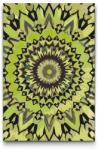  Festés számok szerint - Sárga-fekete mandala Méret: 20x30cm, Keretezés: Kartonlemezen