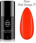 Naní Oja semipermanenta NANI One Step 5 ml - Neon Pink Orange