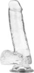 LeFrivole Dildo Xray Transparent 18.5cm Dildo