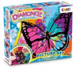 CRAZE Pictura cu diamante fluture (CRZ47798)