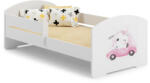 Kobi LUK gyerekágy 160x80 korlátokkal - KOT
