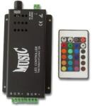 limaLED Музикален контролер за RGB LED лента 144W, IR, 24 бутона - limaLED (243)
