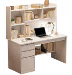 Fodym Ifjúsági Számítógép Íróasztal LOFT, Könyvespolc Modern Nagyméretű, fehér