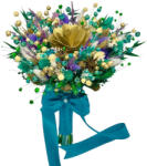 Eventissimi® Buchet de Flori Mic Personalizabil cu Plante Uscate , Multicolor (BF-237)