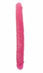 LyBaile Dildo dublu, Debra, model Heads, roz Dildo