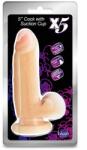 Blush Novelties Dildo, Blush, X5, ventuza, 13 cm Dildo
