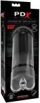 Pipedream - PDX Elite Pompa Extender Pro Vibranta, Pipedream - PDX Elite, transparent/negru