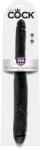 Pipedream - King Cock Dublu Dildo, Pipedream King Cock, 16 inch, negru Dildo