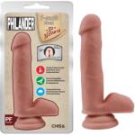 Chisa-novelties Dildo, Chisa Novelties, 20 cm, realist, cupă de fixare Dildo