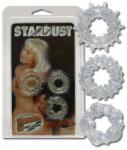 Prime Set Inele Erecție, Stardust, 3 Bucăți, Silicon, Transparent