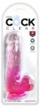 Pipedream - King Cock Clear Dildo, Pipedream King Cock Clear, 6 inch, roz Dildo