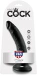 Pipedream - King Cock Dildo, Pipedream King Cock, 18cm, negru Dildo