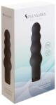 S Pleasures Vibrator Obsidian, S Pleasures, 10 functii, negru Vibrator