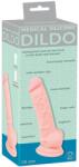 You2Toys Dildo silicon medical You2Toys, flexibil, ventuza, natural Dildo