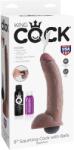 Pipedream - King Cock Dildo, Pipedream King Cock, 9 inch, maro - sanatatenaturala - 226,99 RON Dildo
