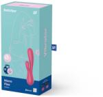 Satisfyer Vibrator Rabbit, Satisfyer Mono Flex, silicon, roșu Vibrator