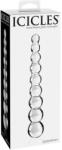 Pipedream - Icicles Dildo sticlă, Pipedream, Icicles, transparent Dildo