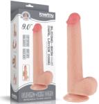 Lovetoy Dildo, Lovetoy, Dual-Layer, bej, 23 cm Dildo