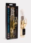 LyBaile Vibrator rotativ Debra Gold Rabbit, aur, multifunctional Vibrator