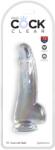 Pipedream - King Cock Clear Dildo, Pipedream King Cock Clear, 7.5 inch, transparent Dildo