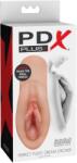 Pipedream - PDX Plus Masturbator masculin, Pipedream PDX Plus, Perfect Pussy Dream Stroker, culoare deschisă