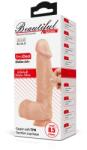 LyBaile Dildo realist Debra Bahamut, curbat, 21, 5 cm Dildo