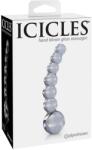 Pipedream - Icicles Dildou, Pipedream - Icicles, No. 66, sticlă, transparent Dildo