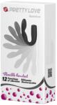 Pretty Love Vibrator, Pretty Love, Quintion, silicon, negru Vibrator