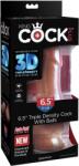 Pipedream - King Cock Elite Dildo, Pipedream King Cock Elite, 6.5 inch, Triplu Densitate, Tan Dildo