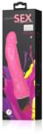 LyBaile Vibrator Realist Debra Multi Viteză, Roz, Texturat Vibrator