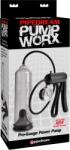 Pipedream Pompa Vacuum, Pipedream Pump Worx, Pro-Gauge, transparent/negru