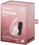 Satisfyer Vibrator Satisfyer Ribbed Petal, silicon, roz Vibrator