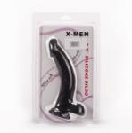 X-Men Dildo, X-Men, 7.9 inch, silicon, negru Dildo