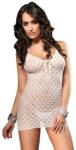 Leg Avenue Rochie mini, Leg Avenue, alb, mărime universală