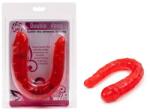 LyBaile Dildo dublu, Debra, TPR, roșu Dildo