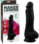 Chisa-novelties Dildo realist, Chisa Novelties, Gold Digger, negru Dildo