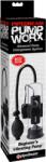 Pipedream Pompa vibratoare, Pipedream - Pump Worx, transparent/negru