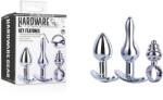 NMC Set dopuri anale metalice, Nmc, 3 piese, forme și mărimi variate