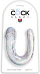 Pipedream - King Cock Clear Dildo, Pipedream King Cock, transparent, dublu capăt Dildo