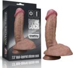 Lovetoy Dildo, Lovetoy, 19 cm, silicon dual strat Dildo